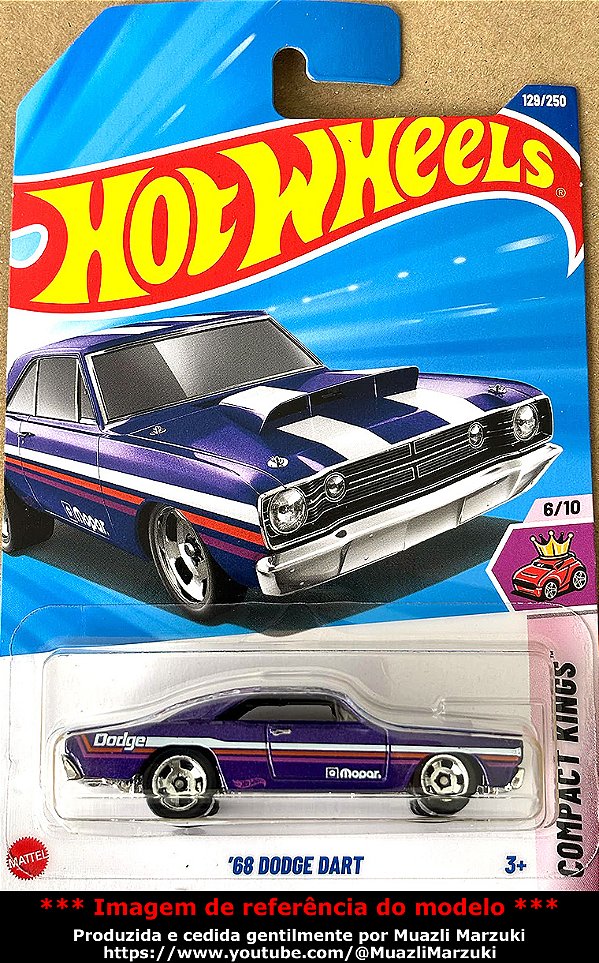 68 Dodge Dart - HYY70 | Linha Básica 2025 - Nº 129/250