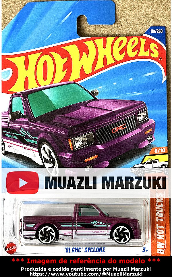 91 GMC Syclone - HYY60 | Linha Básica 2025 - Nº 119/250