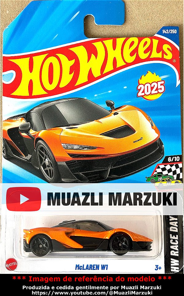 McLaren W1 - HYW41 | Linha Básica 2025 - Nº 142/250