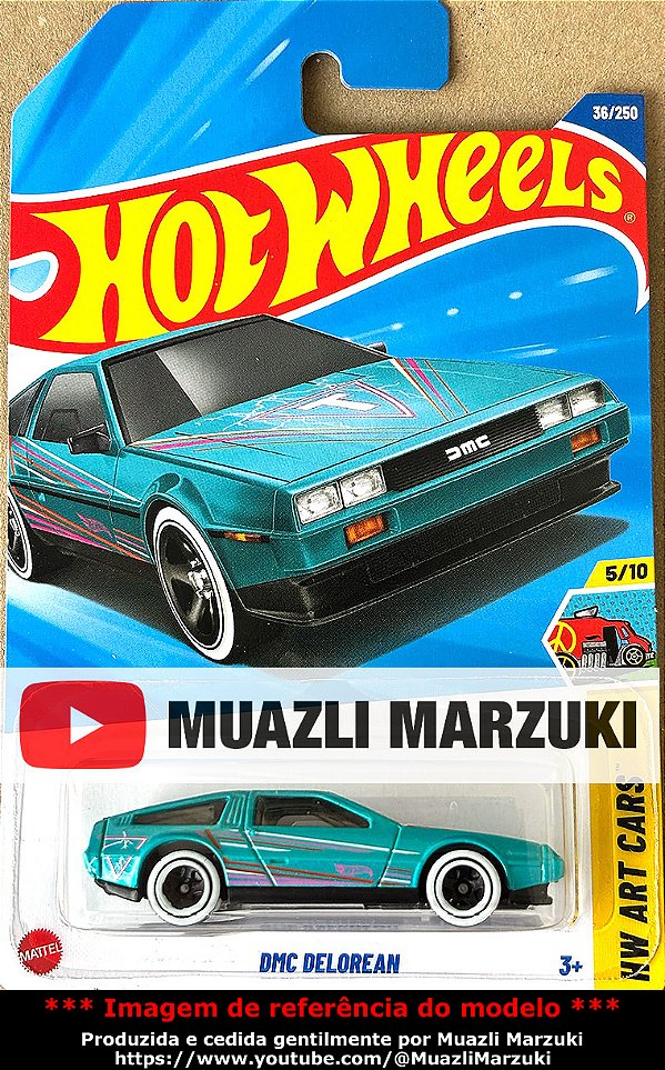 DMC DeLorean - HYX59 | Linha Básica 2025 - Nº 036/250