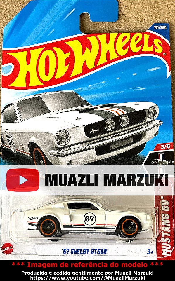 '67 Shelby GT500 - HYY93 | Linha Básica 2025 - Nº 161/250