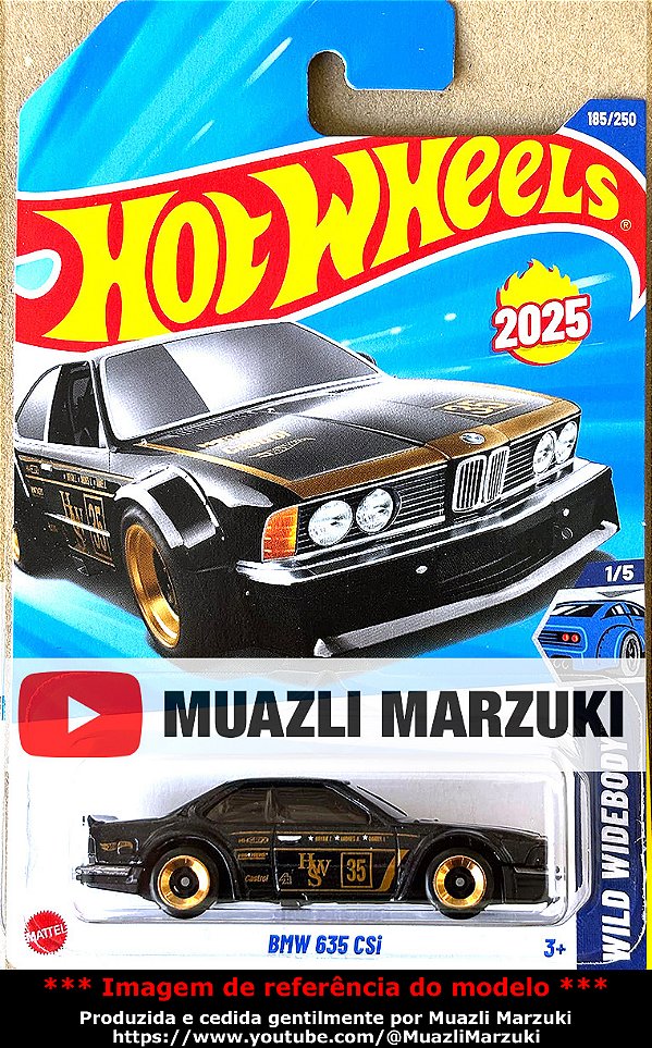 BMW 635 CSi - HYW38 | Linha Básica 2025 - Nº 185/250