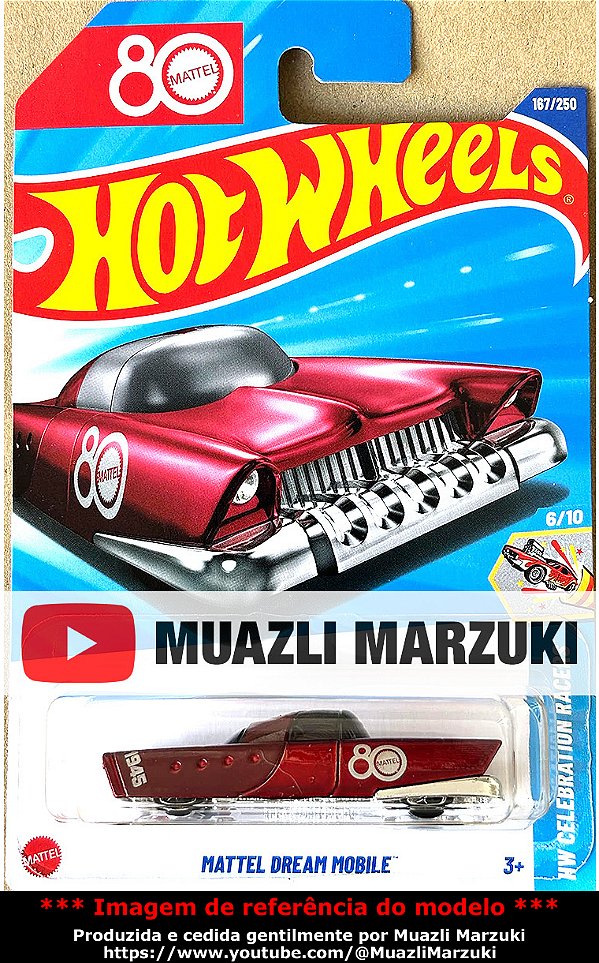 Mattel Dream Mobile - HYX42 | Linha Básica 2025 - Nº 167/250