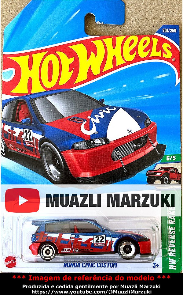 Honda Civic Custom - JBB22 | Linha Básica 2025 - Nº 201/250