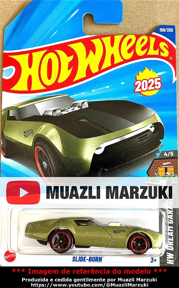 Slide-Burn - HYX84 | Linha Básica 2025 - Nº 108/250