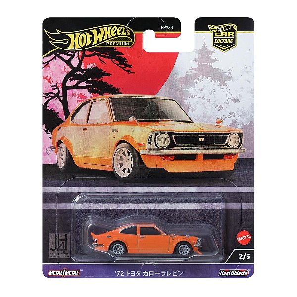 '72 Toyota Corolla Levin - HRV69 | Japan Historics 4 | Car Culture | Hot Wheels Premium