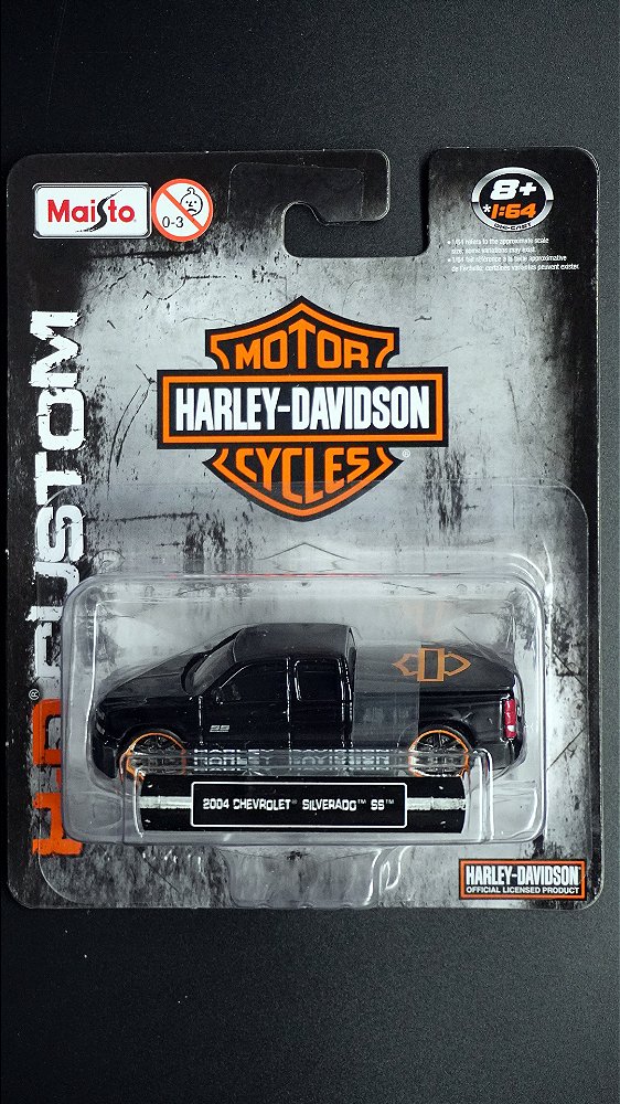 2004 Chevrolet Silverado SS - Harley-Davidson | 1:64 | H-D Custom | Maisto