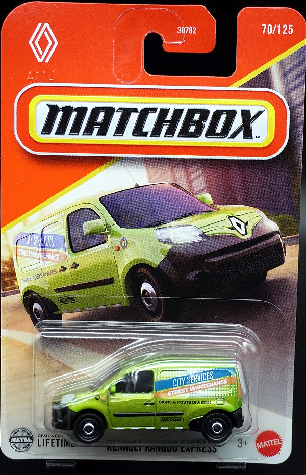2018 Renault Kangoo Express - JBN96 | Linha Básica 2025 - Nº 70/125 | Matchbox