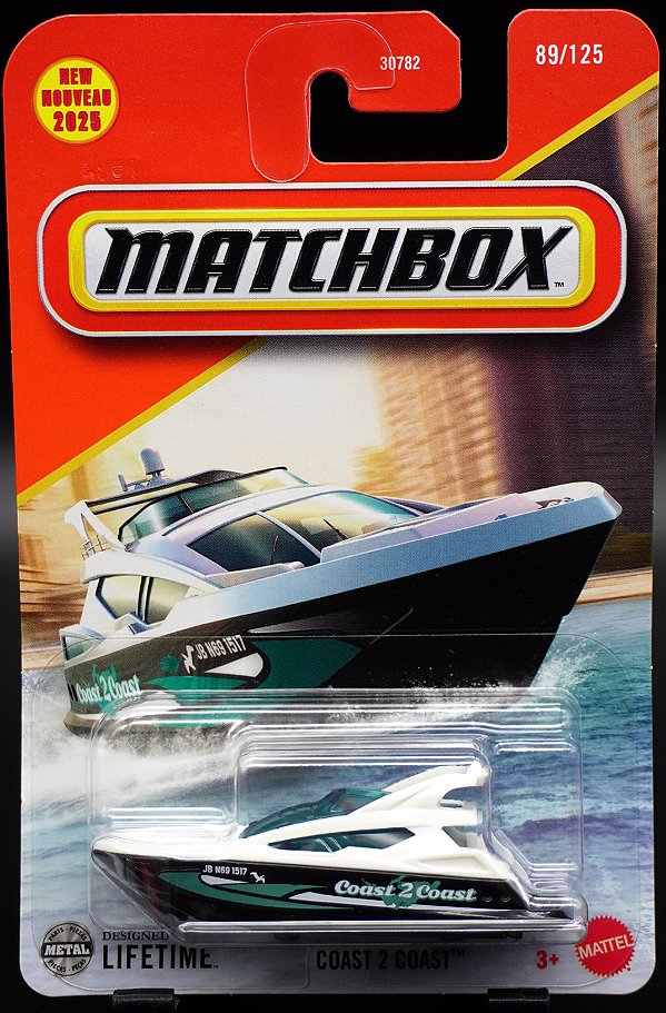 Coast 2 Coast - JBN69 | Linha Básica 2025 - Nº 89/125 | Matchbox