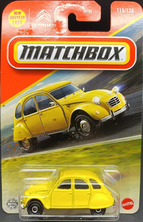 1970 Citroën 2CV - JBN55 | Linha Básica 2025 - Nº 115/125 | Matchbox
