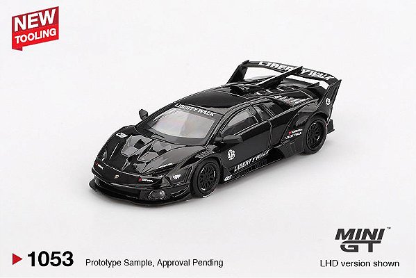 Lamborghini LB-Silhouette WORKS MURCIELAGO GT Evo Black | Mini GT - Nº 1053
