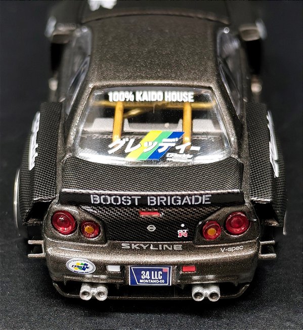 Nissan Skyline GT-R (R34) Kaido Works Greddy V2 | Kaido House/Mini GT - Nº 222