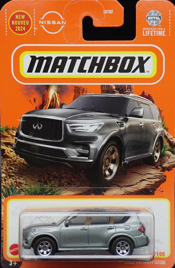 2022 Infiniti QX80 - HVL12 | Linha Básica 2024 - Nº 033/100 | Matchbox