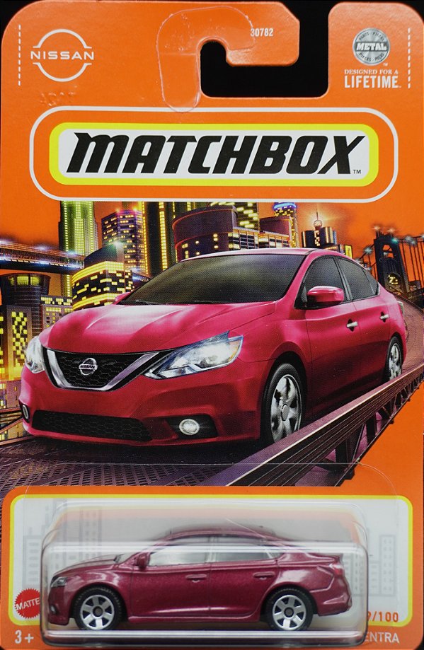 2016 Nissan Sentra - HVL30 | Linha Básica 2024 - Nº 009/100 | Matchbox