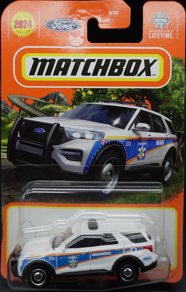 2023 Ford Police Interceptor Utility - HVL14 | Linha Básica 2024 - Nº 036/100 | Matchbox