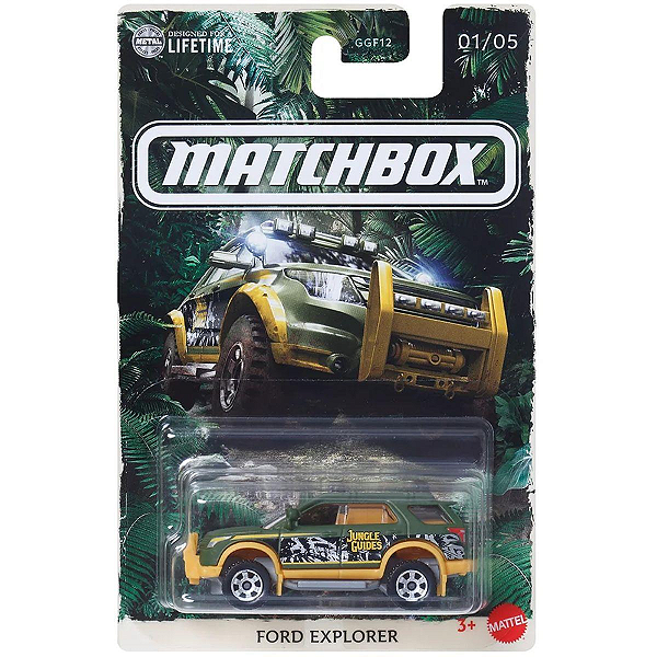 Ford Explorer - JCG57 | 01 de 05 | Adventure Guides (GGF12)| Temáticos | Matchbox