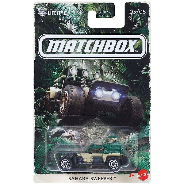 Sahara Sweeper - JCG60 | 03 de 05 | Adventure Guides (GGF12) | Temáticos | Matchbox