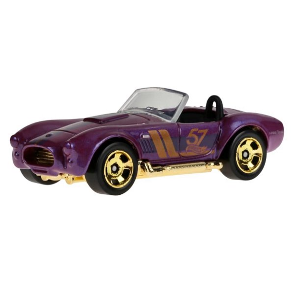 Shelby Cobra 427 S/C - JDM29 | 04 de 06 | Mix 2 - 2025 | Purple and Gold Series | Hot Wheels Silver Series