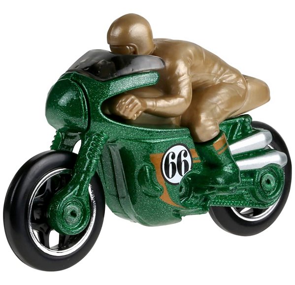 1966 Triumph Tiger 100 - JBC32 | Hot Wheels Linha Básica 2025 - Nº 235/250