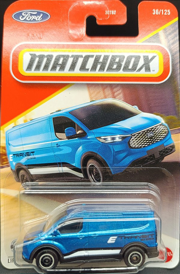 2023 Ford E-Transit Custom - JHM51 | Linha Básica 2026 - Nº 036/125 | Matchbox