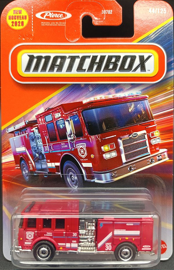 Pierce Volterra EV - JHM30 | Linha Básica 2026 - Nº 044/125 | Matchbox