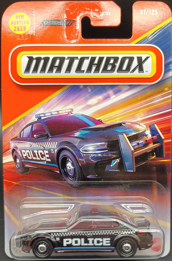 2023 Dodge Charger Pursuit - JBN61 | Linha Básica 2025 - Nº 037/125 | Matchbox