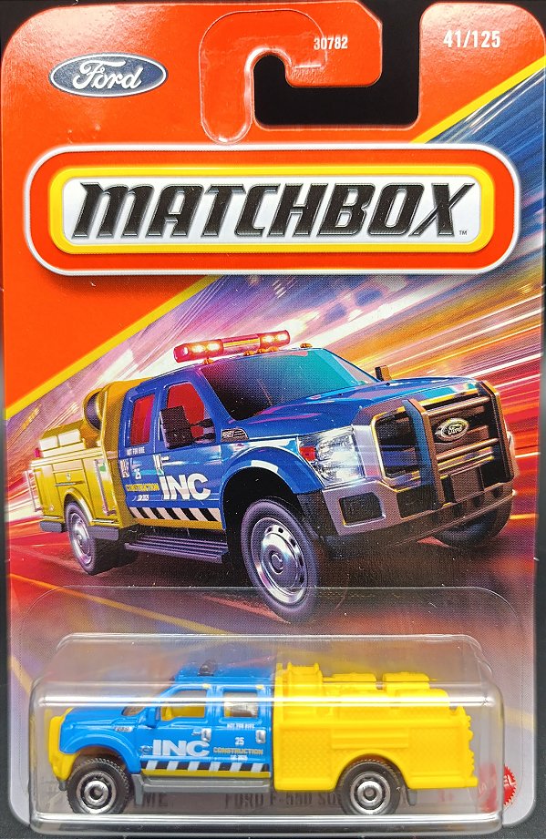 Ford F-550 Super Duty - JBP51 | Linha Básica 2025 - Nº 041/125 | Matchbox