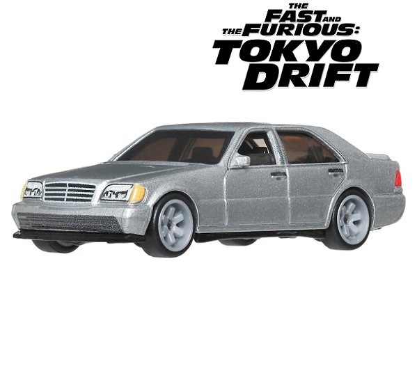 Mercedes-Benz 500 SEL (The Fast and the Furious: Tokyo Drift) - Velozes e Furiosos - JHW67 | 02 de 05 | Mix 1 - 2026 | Fast & Furious (HNW46) | Hot Wheels Premium