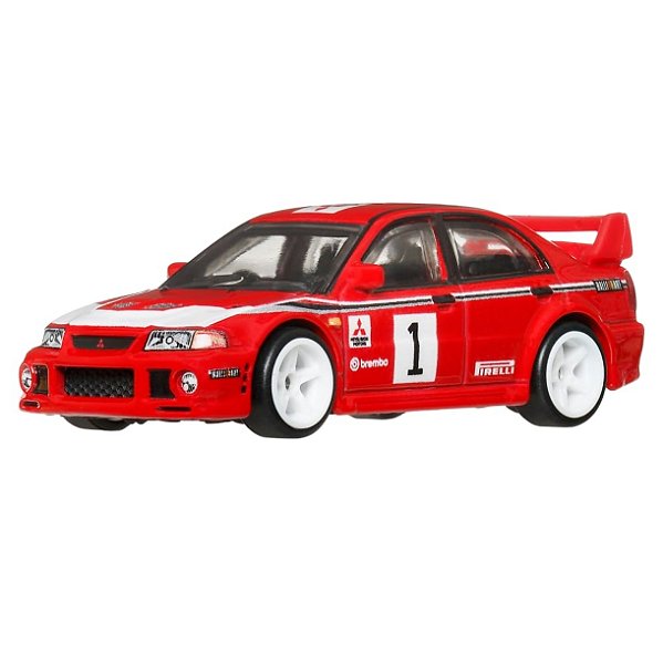 Mitsubishi Lancer Evolution VI - JKF19 | 03 de 05 | Thrill Climbers | Car Culture | Hot Wheels Premium