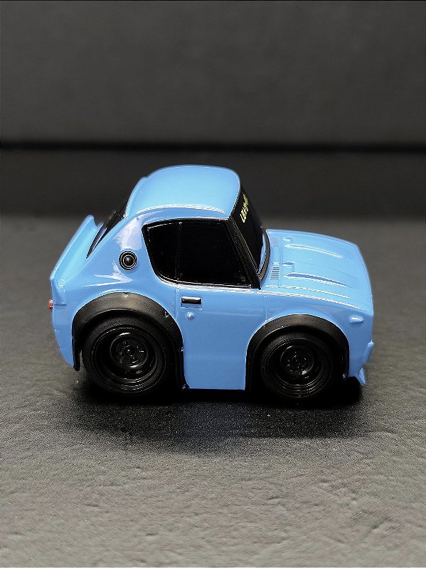 Nissan Skyline Kenmeri Liberty Walk Baby Blue - QZ00101-BL | Mini GT QUBE CARZ - Nº 001
