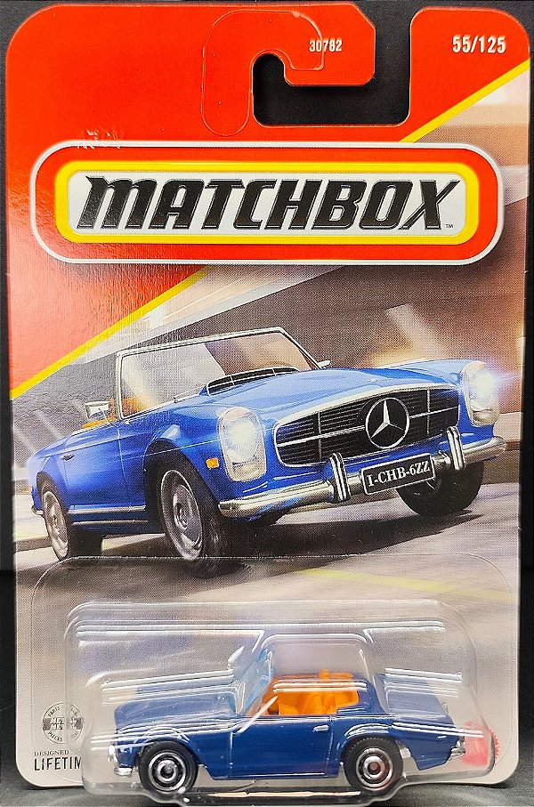 1963 Mercedes-Benz 230 SL - JHM75 | Linha Básica 2026 - Nº 055/125 | Matchbox