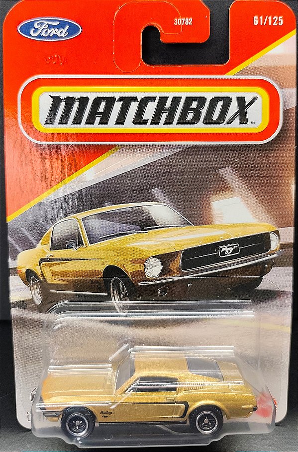 1968 Ford Mustang Fastback - JNK50 | Linha Básica 2026 - Nº 061/125 | Matchbox
