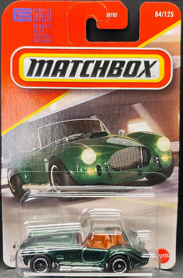 1965 Shelby Cobra 427 - JHM76 | Linha Básica 2026 - Nº 064/125 | Matchbox