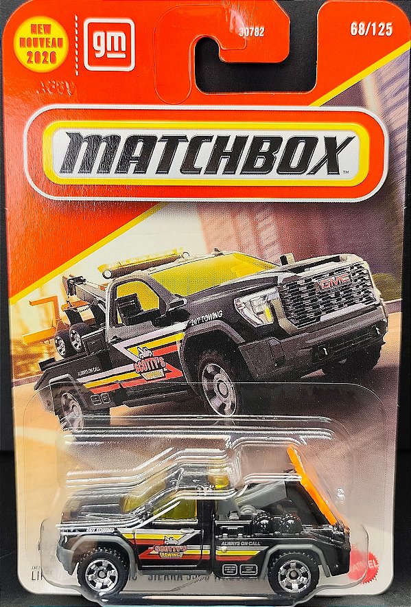 2024 GMC Sierra 3500 Wrecker - JHM00 | Linha Básica 2026 - Nº 068/125 | Matchbox