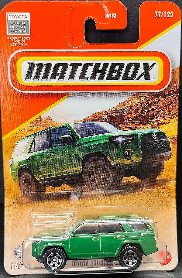 18 Toyota 4Runner - JHM90 | Linha Básica 2026 - Nº 077/125 | Matchbox