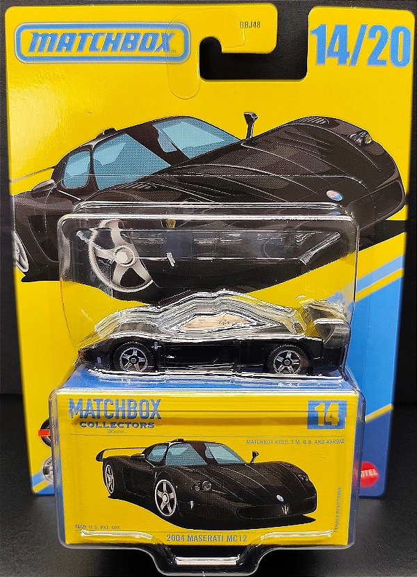 2004 Maserati MC12 - JJW07 | 14 de 20 | Collectors Series 2026 | Premium | Matchbox