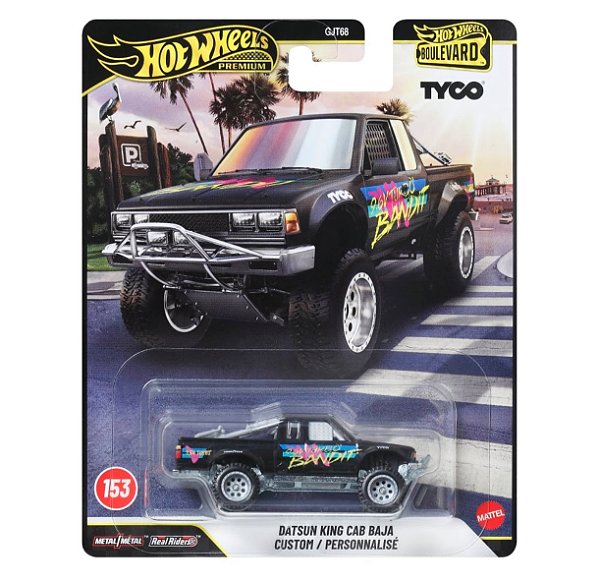 Datsun King Cab Baja Custom - JHW32 (Nº 153) | Mix 3 - 2026 | Boulevard | Premium | Hot Wheels