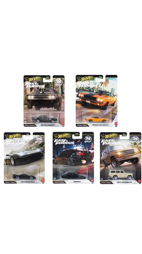 Velozes e Furiosos 2026 Mix 3 - Set Completo com CHASE | Mix 3 - 2026 | Fast & Furious (HNW46) | Premium