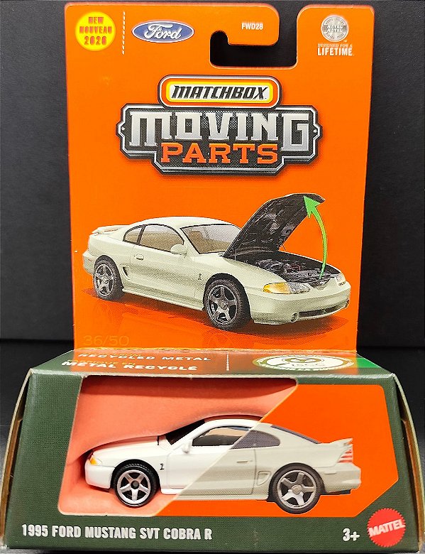 1995 Ford Mustang SVT Cobra R - JHV30 | 36 de 50 | Moving Parts 2026 | Matchbox
