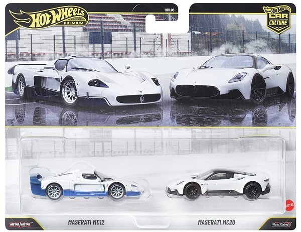 Maserati MC12 e Maserati MC20 - JHW55 | Maserati | Mix 3 - 2026 | Car Culture 2-Pack (HBL96) | Hot Wheels Premium