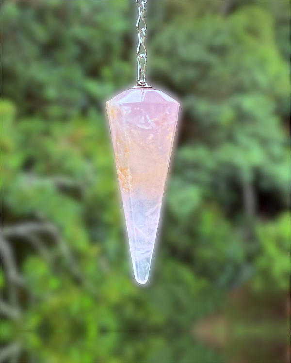 Pêndulo Quartzo Rosa