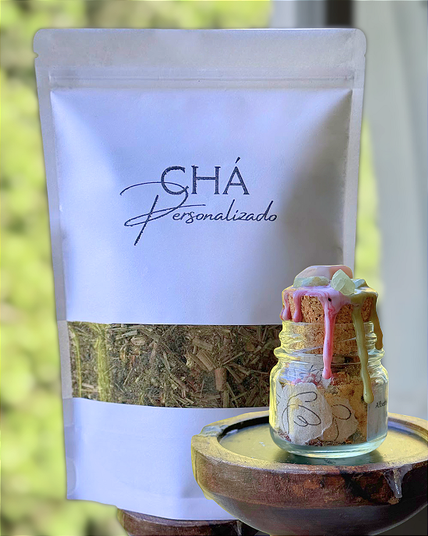 Kit Chá e Amuleto personalizado