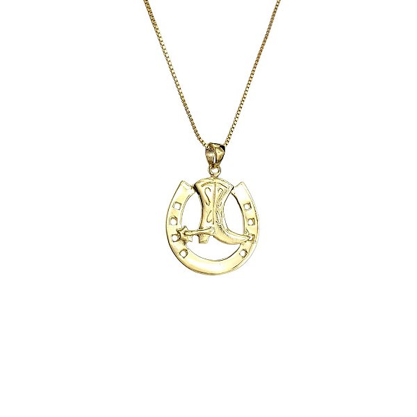 Colar Bota e Ferradura