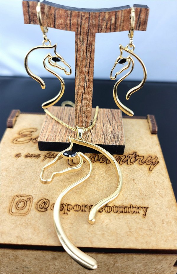 Kit Colar e Brinco - 1149-6027