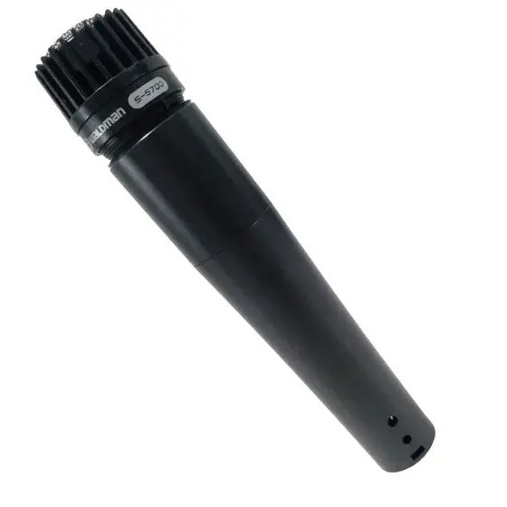 Microfone Profissional Waldman S-5700 Dinâmico Cardióide