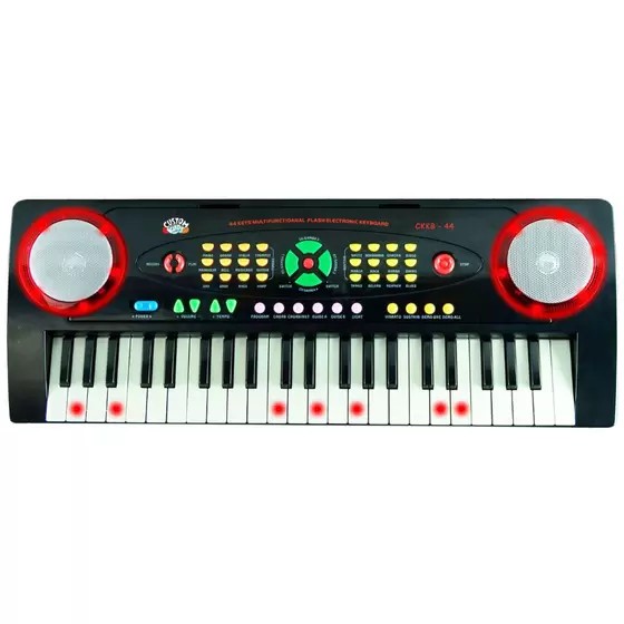 Teclado Infantil Custom Kids Com Microfone Ckkb 44 Bk