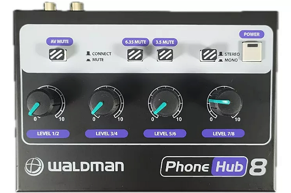 Amplificador de Fone Waldman Phonehub 8