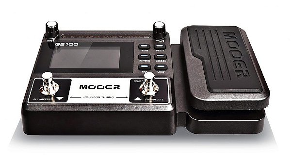 Pedaleira Mooer Multi-Efeitos para Guitarra GE100
