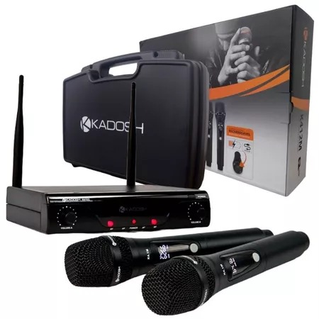 Microfones Kadosh K-412M Sem Fio Dinâmico Cardioide