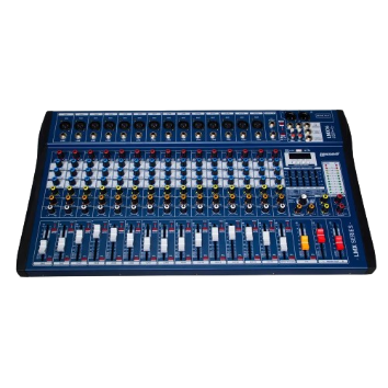 Mesa de Som 16 Canais LMX16  LEXSEN Com Interface de Áudio